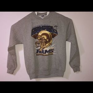 Rams Vintage 2000 Championship Sweater